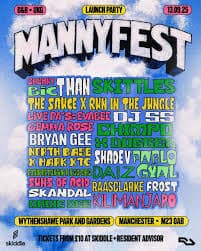 MANNYFEST LAUNCH PARTY poster